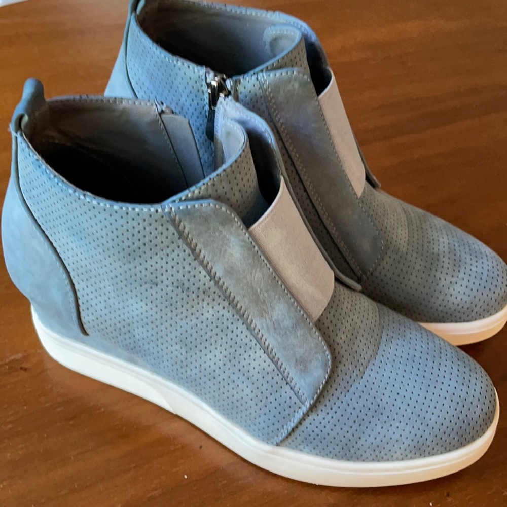 JG wedge booties.